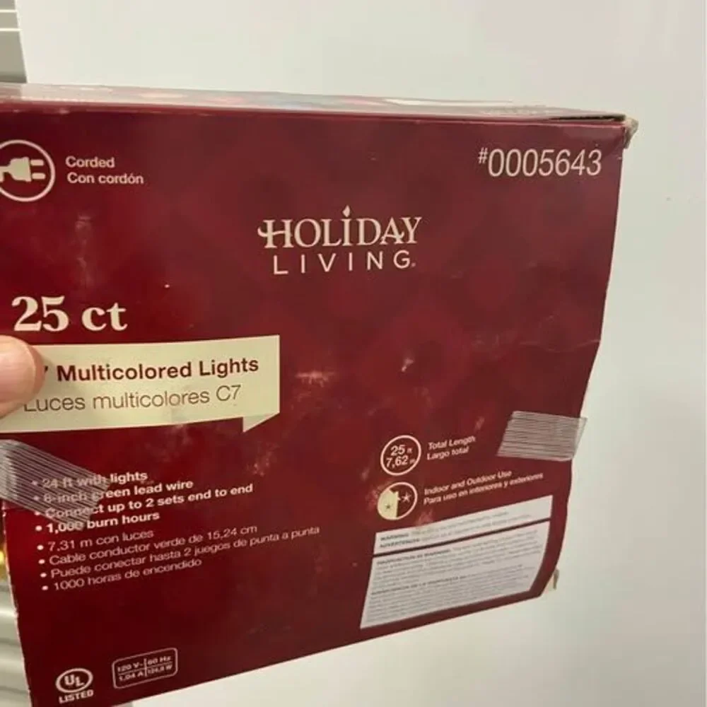 25 ct C9 old Fashion MultiColor by Holiday Living